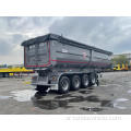 4 محاور Tipper Dump Dump Semi Trailer